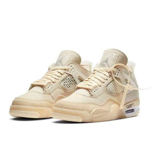 Air Jordan Retro 4 «OFF WHITE Sail»