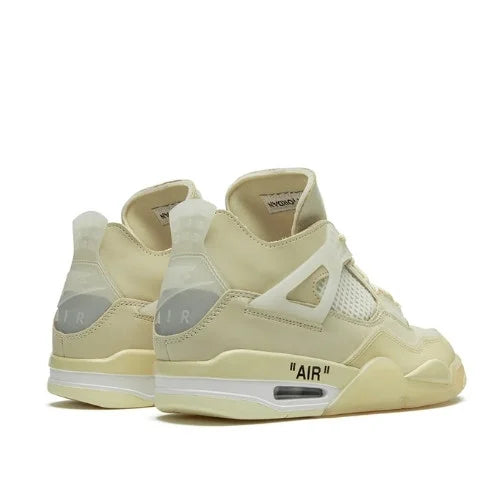 Air Jordan Retro 4 «OFF WHITE Sail»